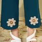 Floral Embroidered Rayon Co-ord
