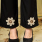 Floral Embroidered Rayon Co-ord