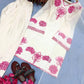 Floral Embroidered Satin Kurta Set with Farshi Palazzo for Festive and Day Wear