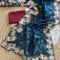 Floral Embroidery Border Kota Saree