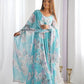 Floral Fox Georgette Anarkali Gown with Dupatta