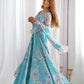 Floral Fox Georgette Anarkali Gown with Dupatta