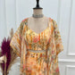 Floral Fox Georgette Palazzo Set with Shrug