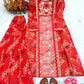 Floral Georgette Koti Sharara Set