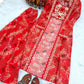 Floral Georgette Koti Sharara Set