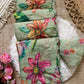 Floral Linen Silk Saree for Festive and Elegant Day Wear