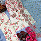 Floral Modal Silk Palazzo Suit Set