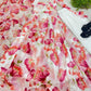 Floral Organza Taby Silk Anarkali Gown Set with Dupatta