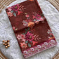 Floral Print Kota Saree