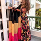 Floral Print Tissue Anarkali
