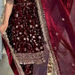 Floral Sequin Anarkali Suit