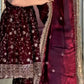 Floral Sequin Anarkali Suit