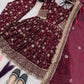 Floral Sequin Anarkali Suit