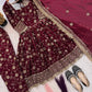Floral Sequin Anarkali Suit