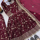 Floral Sequin Anarkali Suit