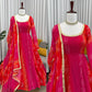 Fox Georgette Digital Print Anarkali Set with Dupatta & Pant – 7.5 Meter Flair