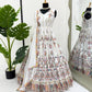 Fox Georgette Embroidered Anarkali Set with Dupatta – Thread & Sequence Work