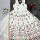 Fox Georgette Embroidered Anarkali Set with Dupatta – Thread & Sequence Work