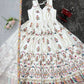 Fox Georgette Embroidered Anarkali Set with Dupatta – Thread & Sequence Work