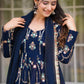Fox Georgette Embroidered Anarkali Set with Dupatta – Thread & Sequence Work