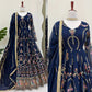 Fox Georgette Embroidered Anarkali Set with Dupatta – Thread & Sequence Work