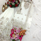 Fox Georgette Embroidered Kurta Sharara Set