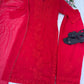 Fox Georgette Embroidered Kurti Pant Set with Dupatta