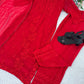 Fox Georgette Embroidered Kurti Pant Set with Dupatta