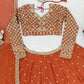 Fox Georgette Embroidered Lehenga Set with Dupatta