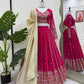 Fox Georgette Embroidered Lehenga Set with Dupatta