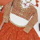 Fox Georgette Embroidered Lehenga Set with Dupatta