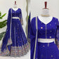 Fox Georgette Embroidered Lehenga Set with Dupatta