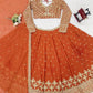 Fox Georgette Embroidered Lehenga Set with Dupatta