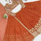 Fox Georgette Embroidered Lehenga Set with Dupatta