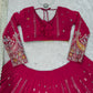 Fox Georgette Embroidered Lehenga Set with Dupatta