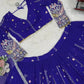 Fox Georgette Embroidered Lehenga Set with Dupatta
