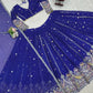 Fox Georgette Embroidered Lehenga Set with Dupatta