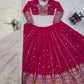 Fox Georgette Embroidered Lehenga Set with Dupatta