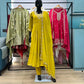 Fox Georgette Flared Embroidered Anarkali Set for Festive and Wedding Wear