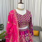 Fox Georgette Heavy Embroidered Lehenga Set with Dupatta