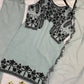 Fox Georgette Kurta Set With Floral Embroidery