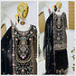 Fox Georgette Palazzo Suit with Organza Dupatta | Sequin Embroidery Work
