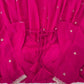 Fox Georgette Umbrella Gown Set with Embroidered Dupatta for Festive and Party Wear