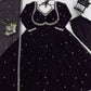 Fox Georgette Umbrella Gown Set with Embroidered Dupatta for Festive and Party Wear