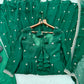 Fox Georgette Umbrella Gown Set with Embroidered Dupatta for Festive and Party Wear