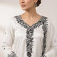 French Crepe Embroidered Palazzo Kurta Set