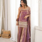 Frendy Silk Dori Zari Sharara Bell Bottom Set