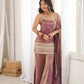 Frendy Silk Dori Zari Sharara Bell Bottom Set