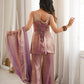 Frendy Silk Dori Zari Sharara Bell Bottom Set