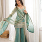 Frendy Silk Dori Zari Sharara Bell Bottom Set